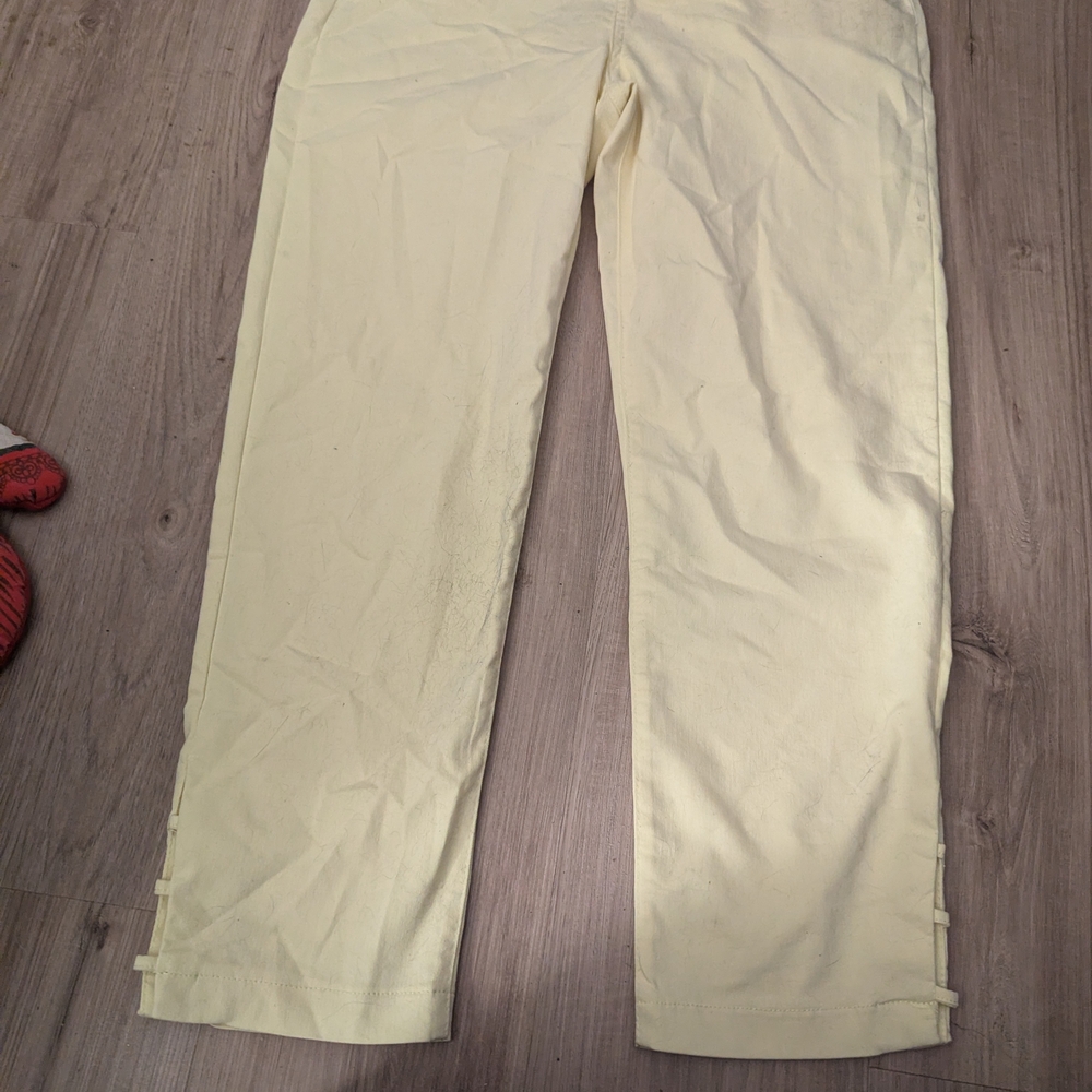 Womens Yellow Pants